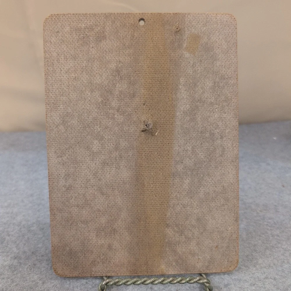 VTG 1968-73‎ Pressboard KMart Wall Sign Plaque 